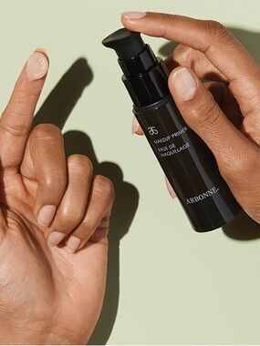 Arbonne Makeup Primer - Black Pump Bottle